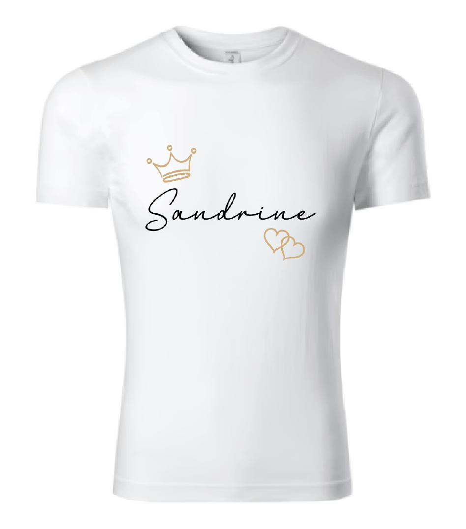 T-shirt Nom personnalisé